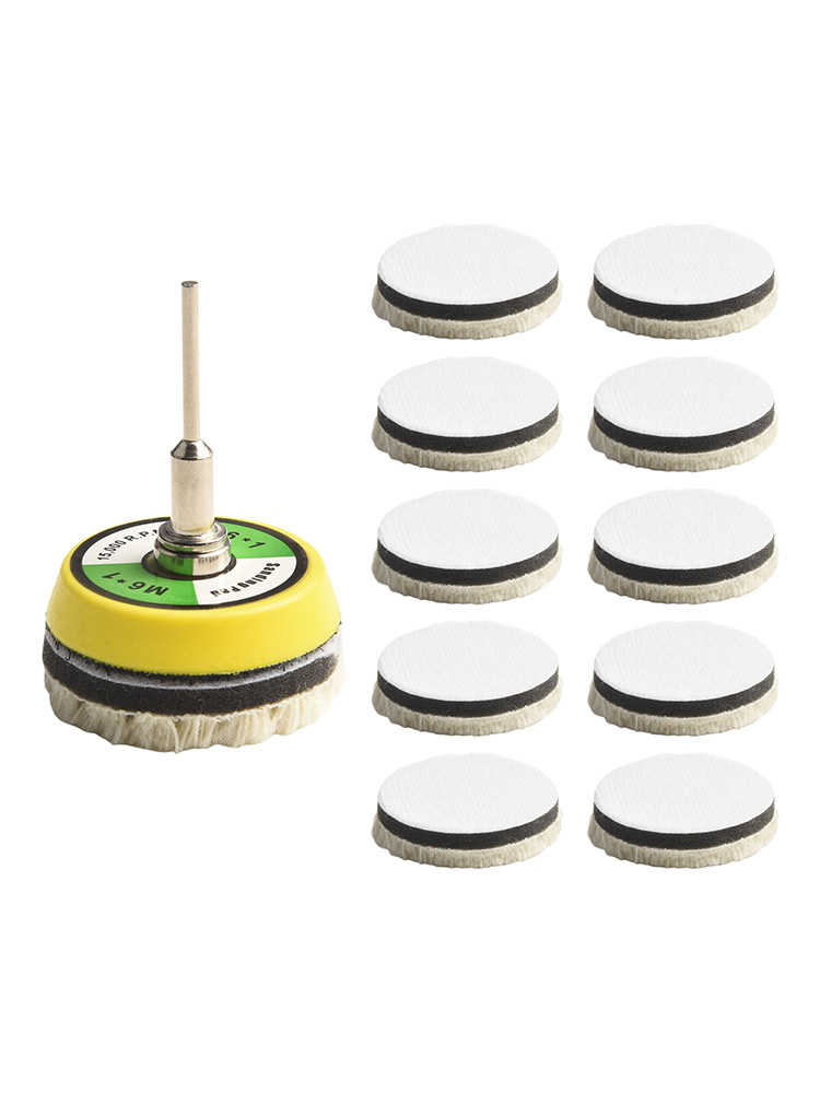 Polijstpads Wol Polijstpads 11 - Polish Pad Set Buffer recensie en prijs